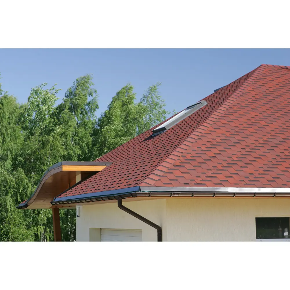 Коньково-карнизная черепица Технониколь Mida красный STLM-2036461 - Вид №5