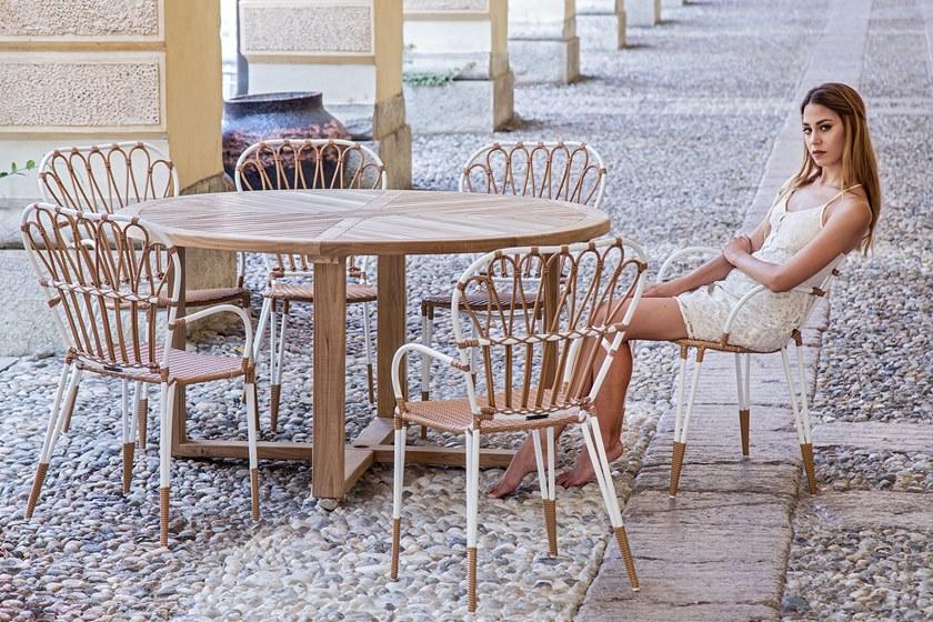 cbdesign Садовый стул из синтетического волокна Fiorella N365n1 - Вид №4