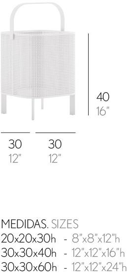 GANDIABLASCO Металлический фонарь Solanas sun-id-1427201 - Вид №4