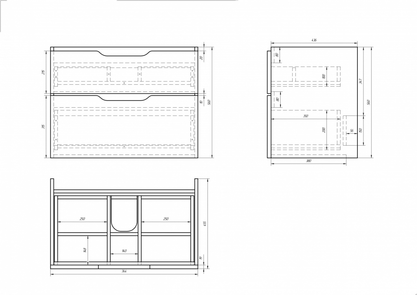 99.0003 Тумба Dreja Q - Вид №1