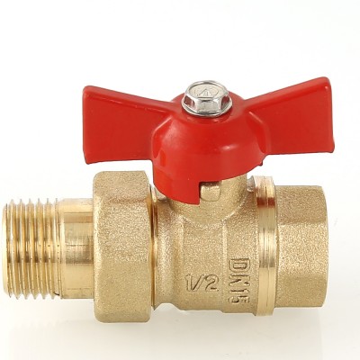 VT.127.G.04 Кран шаровой «СТАНДАРТ» с полусгоном Valtec 1/2"  - Вид №8