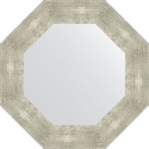 BY 3811 Зеркало в багетной раме - алюминий 90 mm EVOFORM Octagon