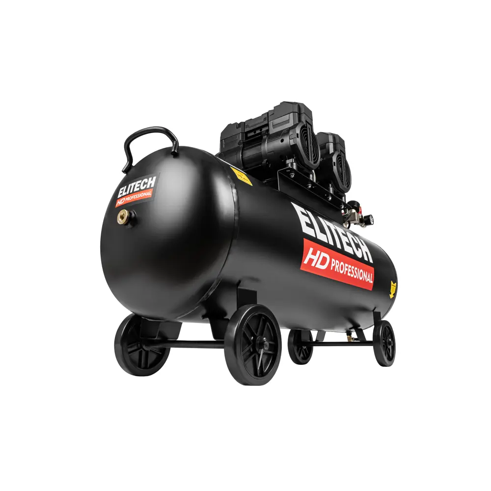 Компрессор сетевой поршневой безмасляный Elitech HD ACF 500-100S, 100 л 500 л/мин STLM-2107970 - Вид №1