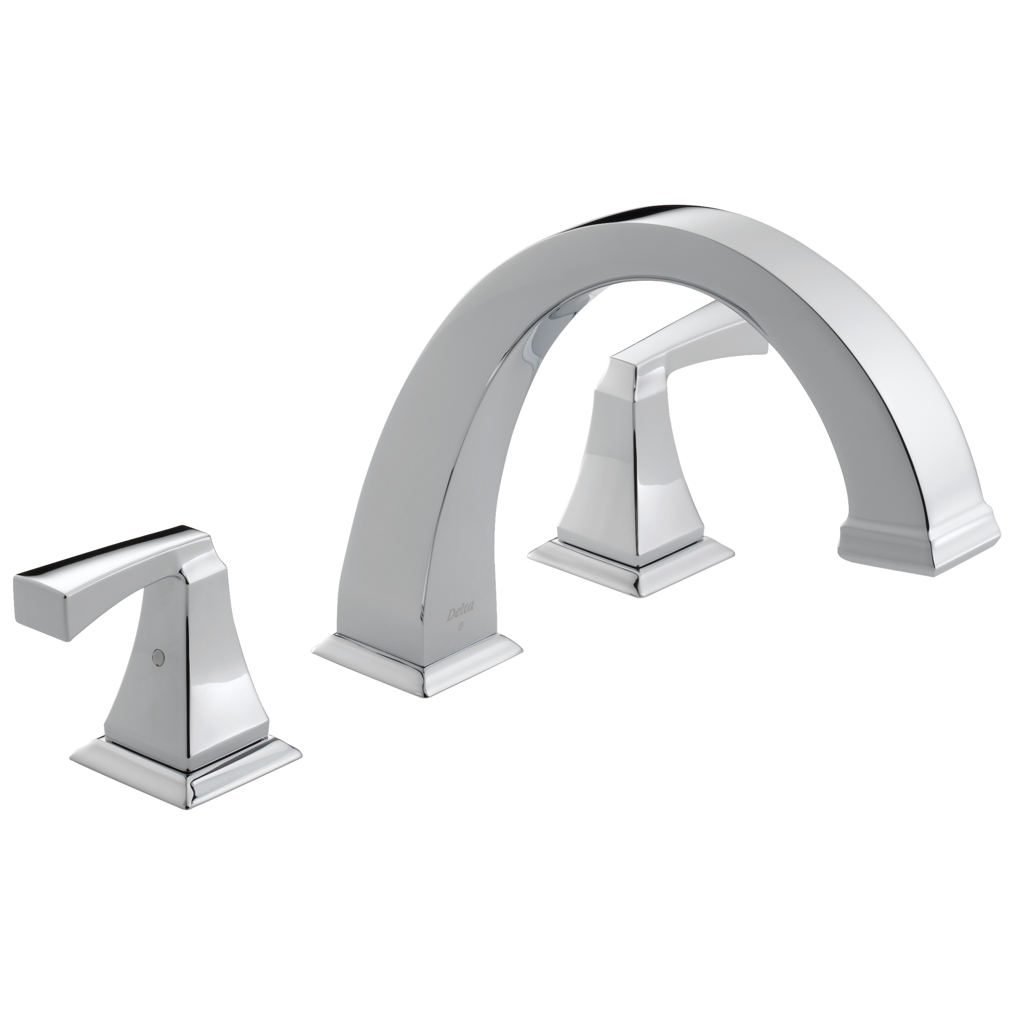 T2751-PT Римская ванна Delta Faucet Dryden Выдержанный оловянный 