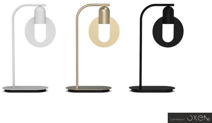 NEXO LUCE Светодиодная настольная лампа из стали Oxen table lamp 7012d1 - Вид №3