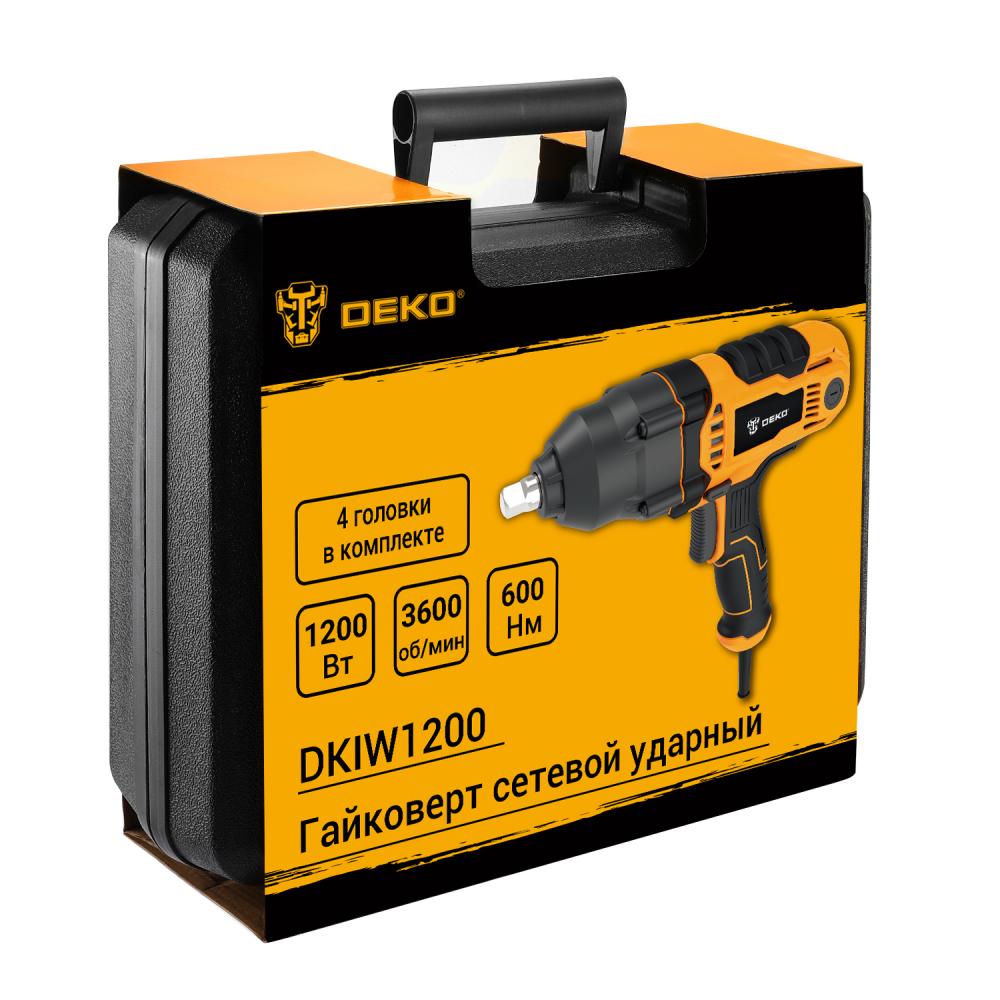 Гайковерт DEKO DKIW1200 5613465 STDN-0061349 - Вид №3