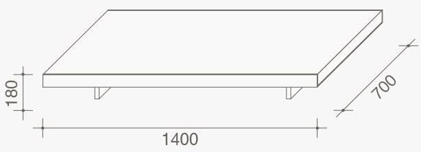 Lema Низкий стол из массива дерева sun-id-1412826 - Вид №3
