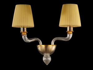 Аппликация ручной работы из муранского стекла