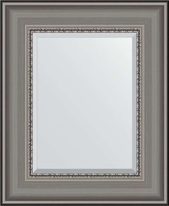 BY 1367 Зеркало с фацетом в багетной раме - хамелеон 88 mm EVOFORM Exclusive