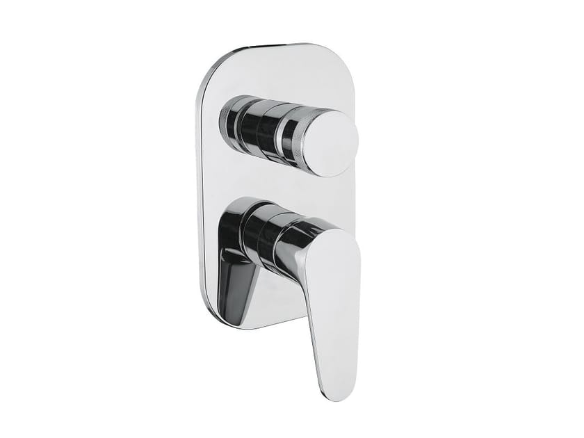 Хромированный латунный смеситель для душа с переключателем Bugnatese Century ARCH-00007968