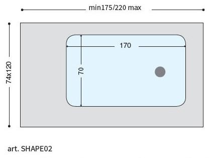 LASA IDEA Прямоугольная ванна Syn sun-id-1495826 - Вид №1