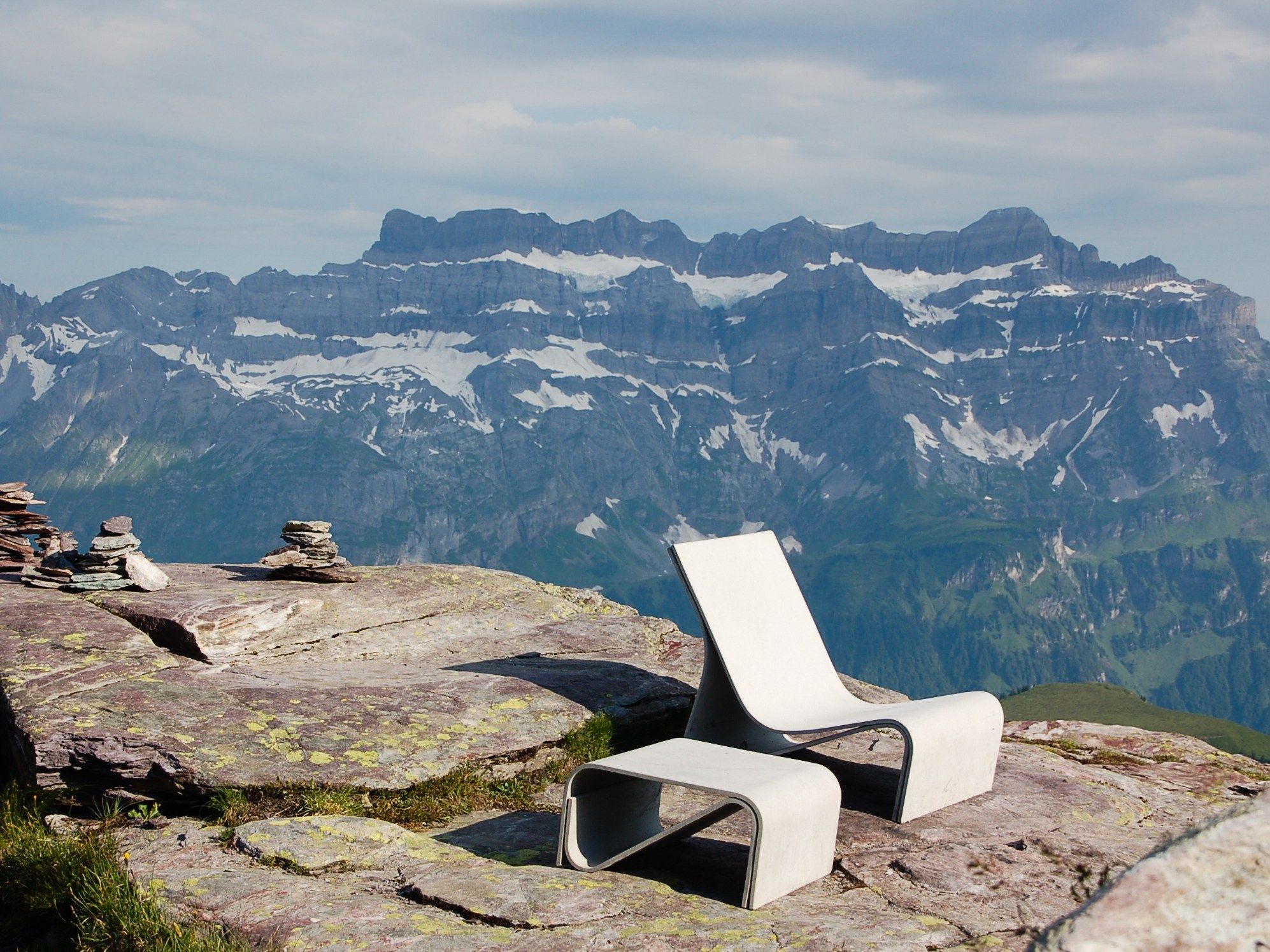 Бетонный низкий садовый столик SWISSPEARL дизайн ARCH-00086128 - Вид №6