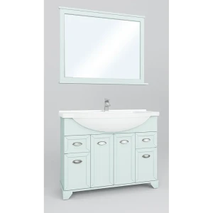 Зеркало Aquaton Шарм 100 см прямоугольное цвет зелёный 82039702 STLM-2195448