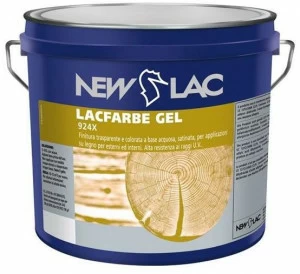 NEW LAC Тиксотропная пропитка для отделки Trasparenti per legno