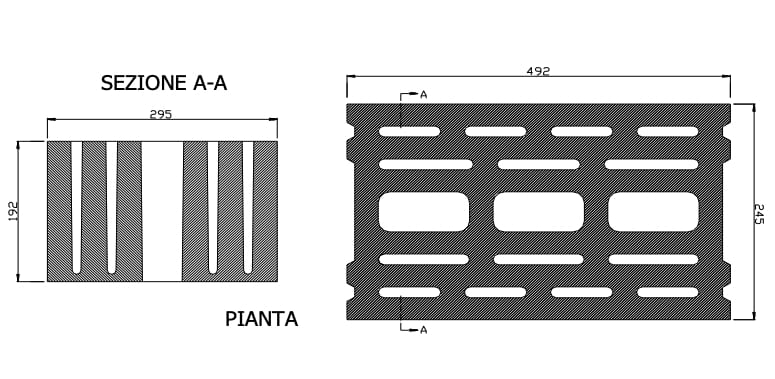 Несущая многокамерная блокировка Gallotta несущие ARCH-00109323 - Вид №2