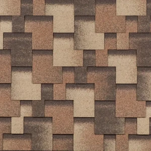 Гибкая черепица Технониколь Румба цвет арахис 3 м²