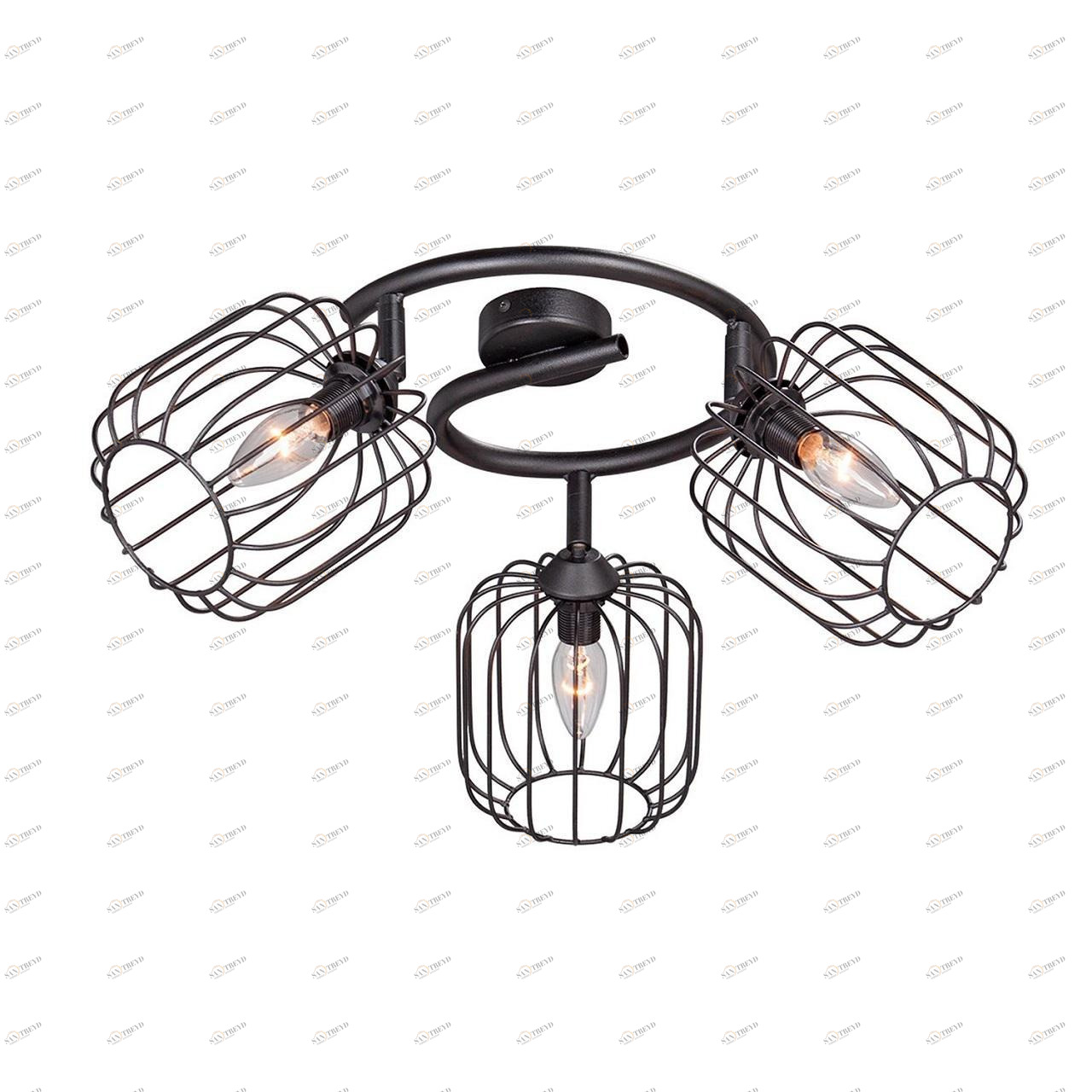Спот потолочный черный Vitaluce V4299-1/3PL VITALUCE  00-3924417 Черный 
