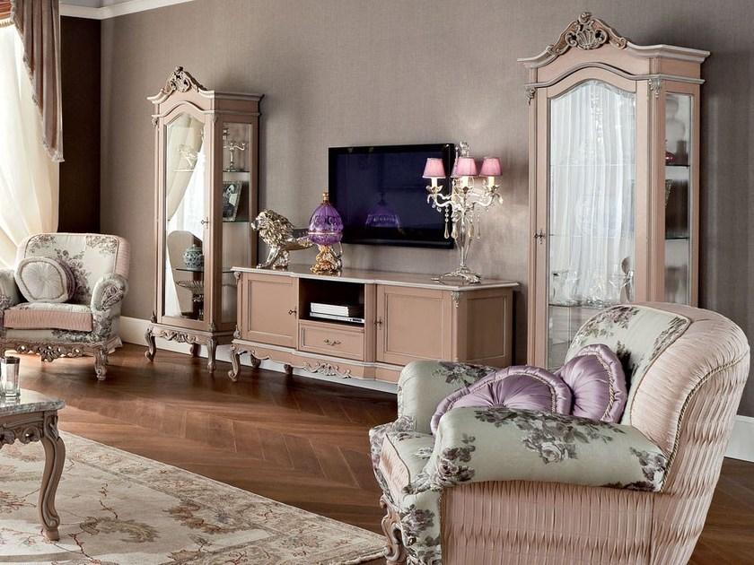 Modenese Gastone Низкая тумба под тв из массива дерева Casanova sun-id-1369260 - Вид №2