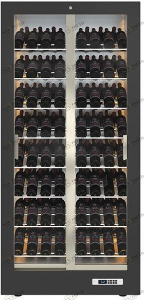 EXPO Алюминиевый винный шкаф с рамой из МДФ Teca Te-m12 / te-c12
