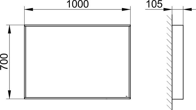 07895172000 Зеркало хрустальное KEUCO Lichtspiegel - Вид №6