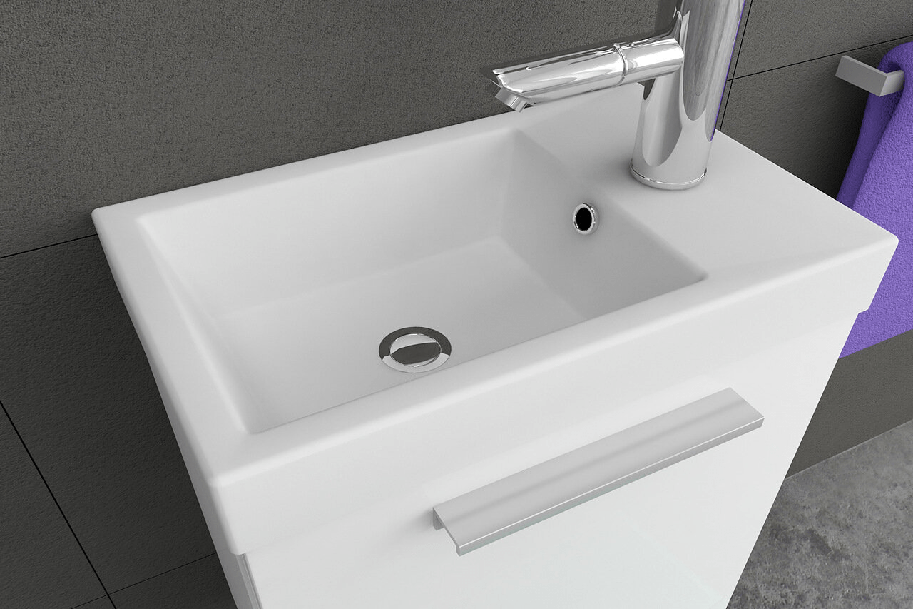 Тумба с раковиной Kiki 00986  Словения Kolpa-San  - Вид №1