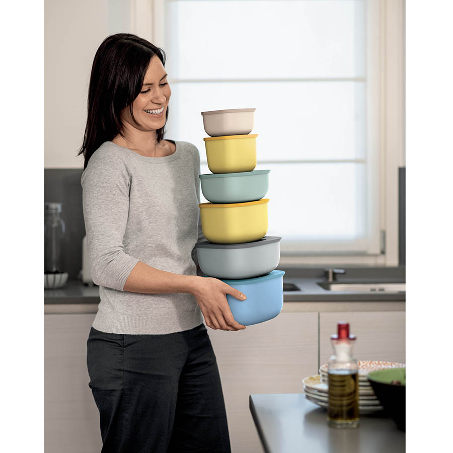 170701165 Контейнер для хранения store&more, 750 мл, желтый Guzzini  - Вид №1