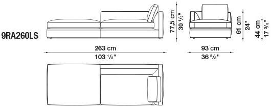 B&B Italia Диван из ткани Richard sun-id-1429934 - Вид №36