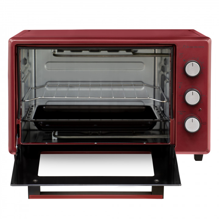 9142092 Мини-печь SCHAUB LORENZ SLE OJ4031 бордовый STDN-0041543 - Вид №3