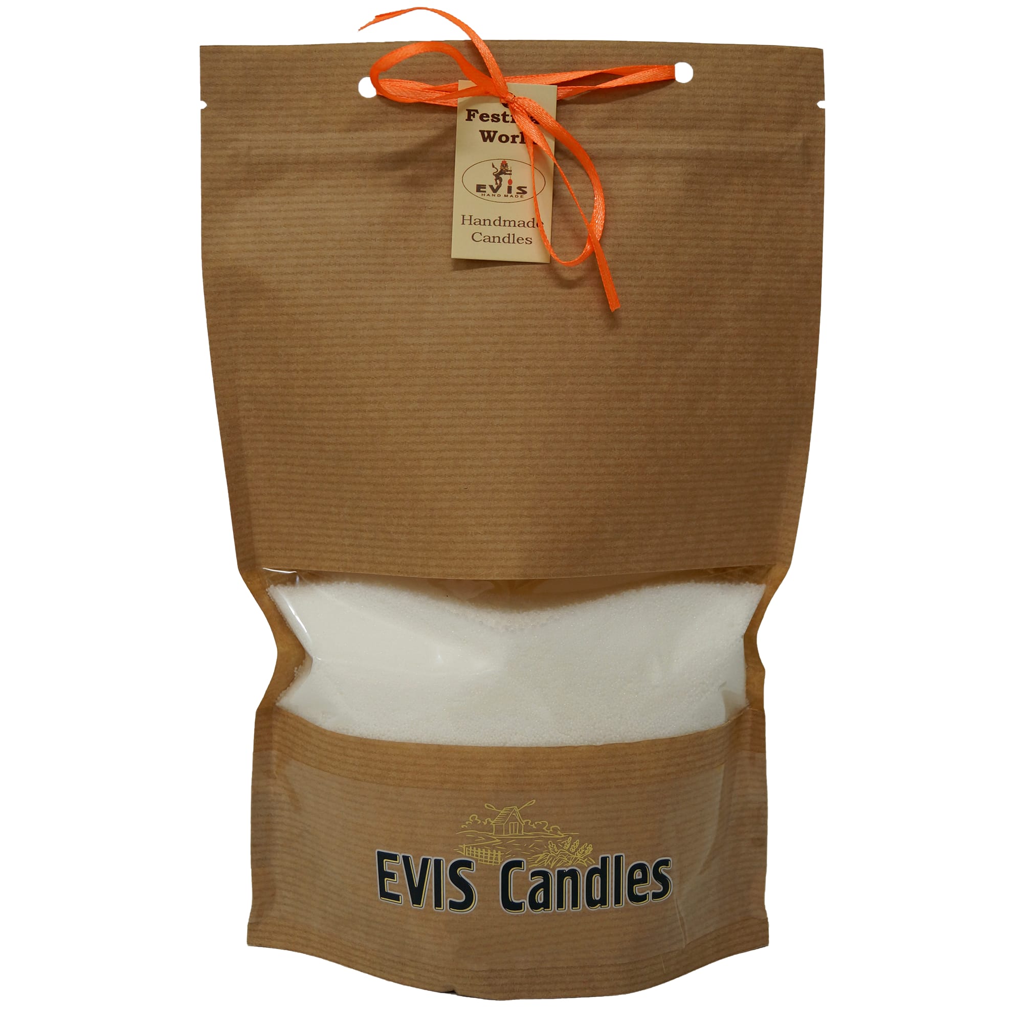 82625959 Свеча насыпная 12 фитилей 400 гр, цвет белый Santreyd 