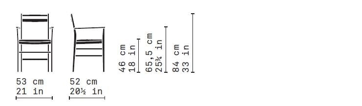 Деревянный стул с подлокотниками Very Wood Lisboa Barrio ARCH-00102598 - Вид №4
