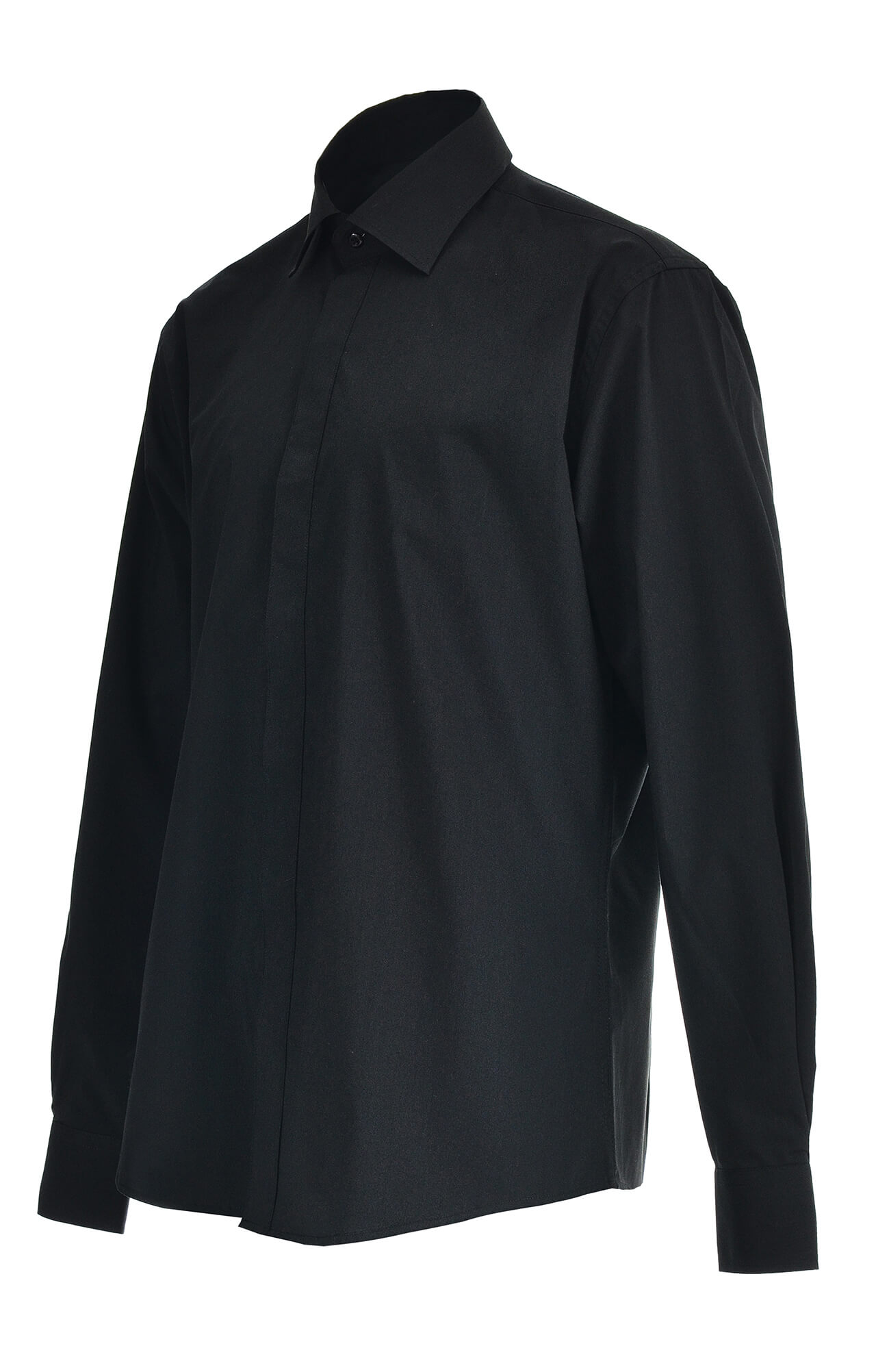 62473 Рубашка мужская  black El-Risto  Корпоративная одежда  размер 39/170-176  - Вид №1