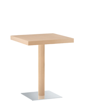 XT 479 T Каркас стола с нижней крышкой из глянцевой или сатинированной нержавеющей стали. Колонна из глянцевой или сатинированной нержавеющей стали или бука. Et al. XT