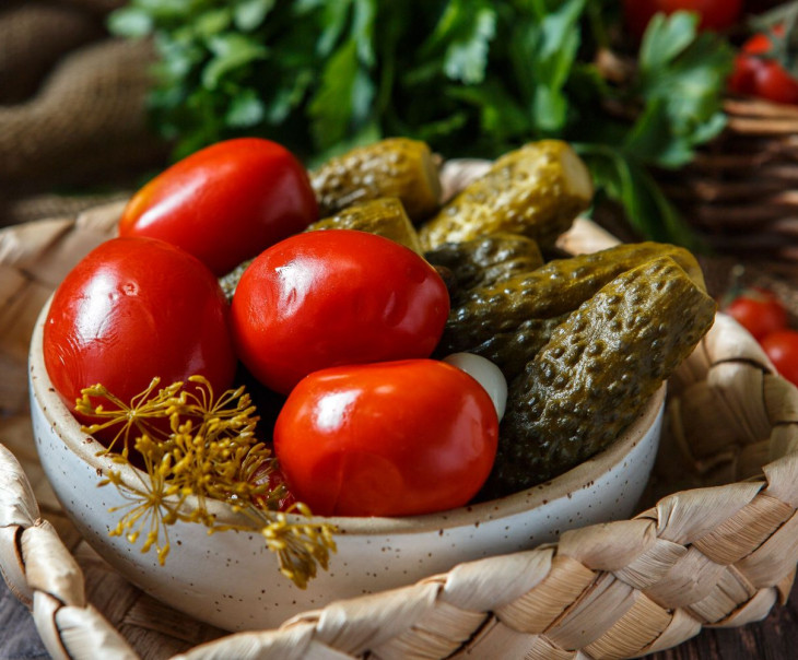 5298 Ассорти из огурчиков и помидорчиков Виктория Храмцова Вкусляндия  - Вид №2