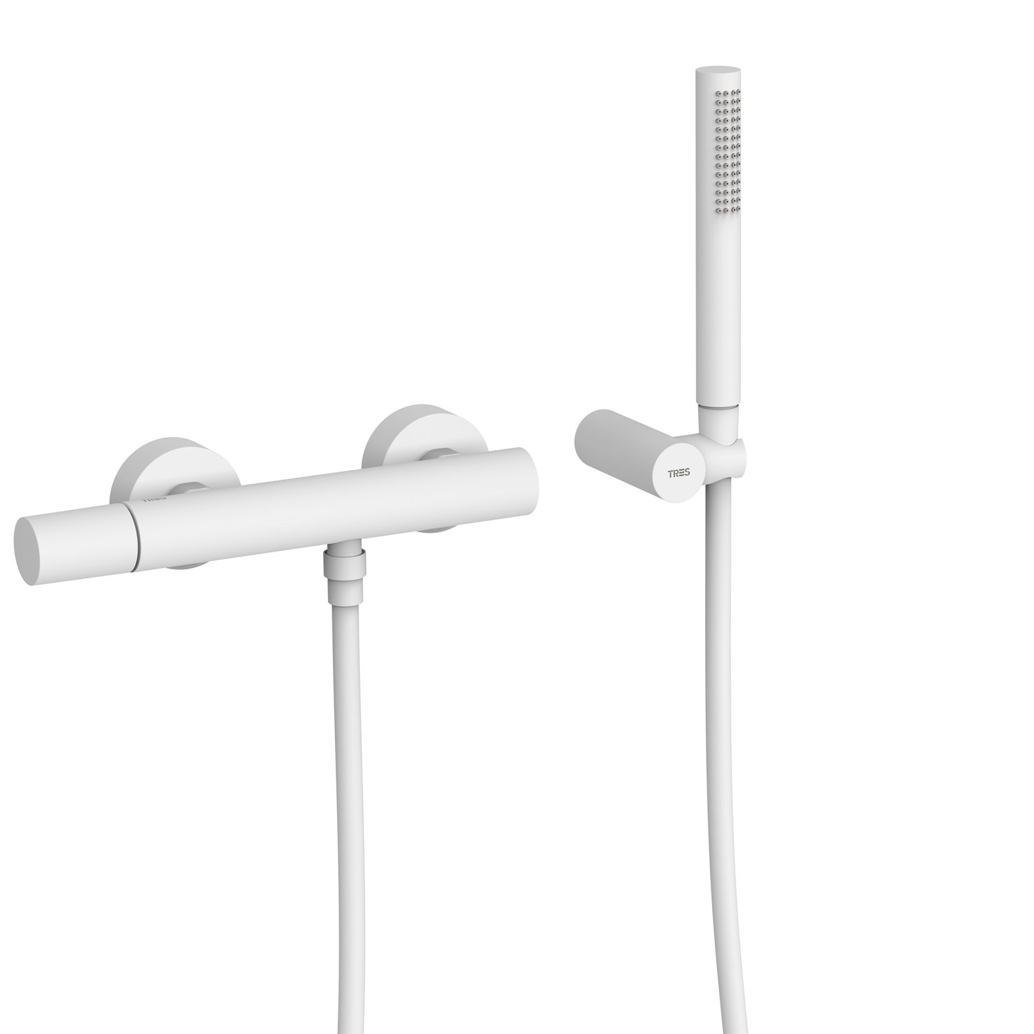 РАБОЧИЙ настенный смеситель для душа с одной ручкой -26116701BM TRES 