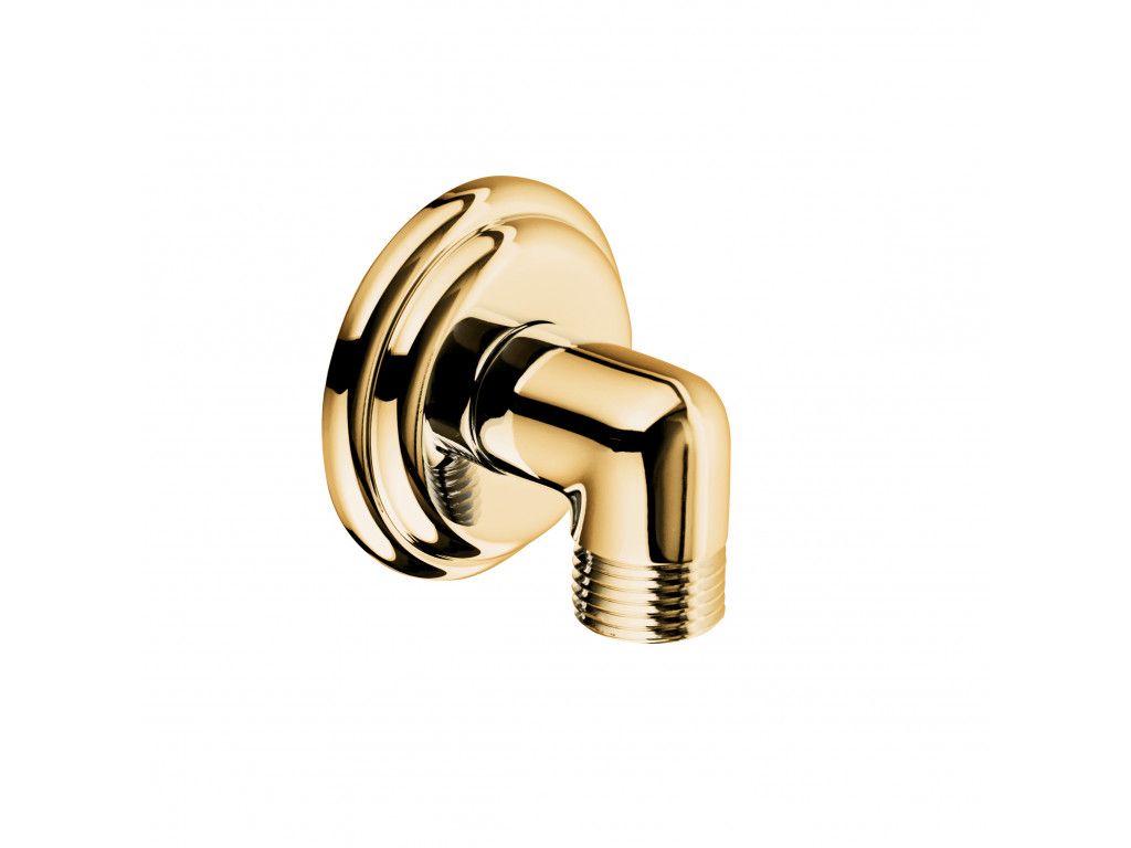 1210145-00 cоединение для шланга DN 15 KLUDI 1926 позолоченный, 23 кар 