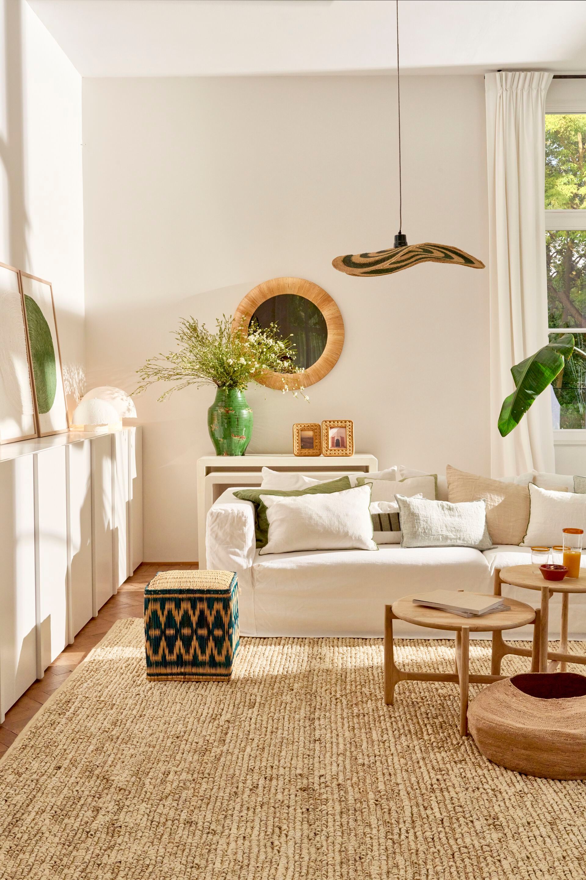 Подвесной светильник ручной работы из растительного волокна POMAX KORIKO ARCH-00085599 - Вид №2