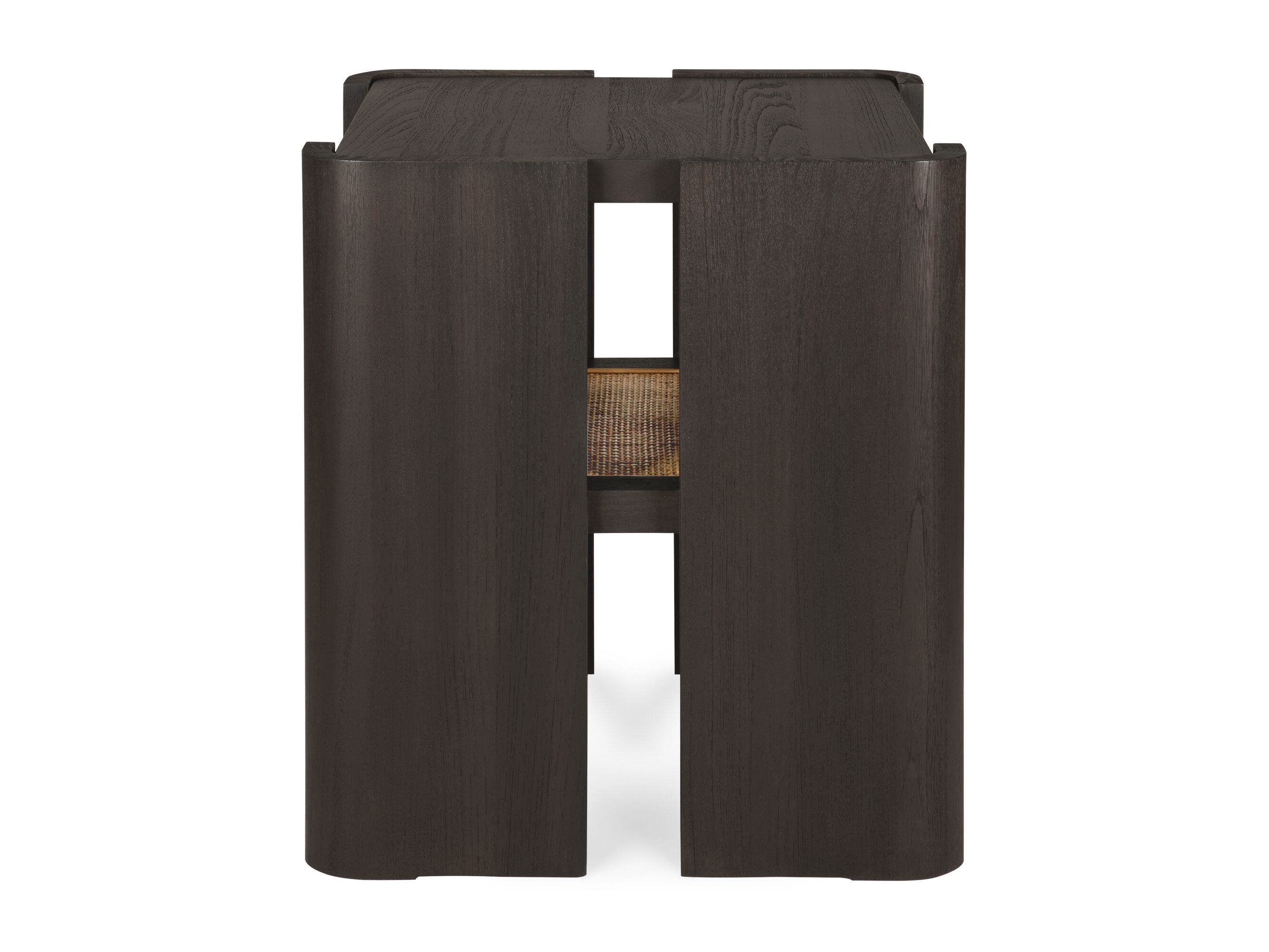 Квадратный стол из тикового дерева с отсеком для хранения Ethnicraft панель ARCH-00140717 - Вид №2