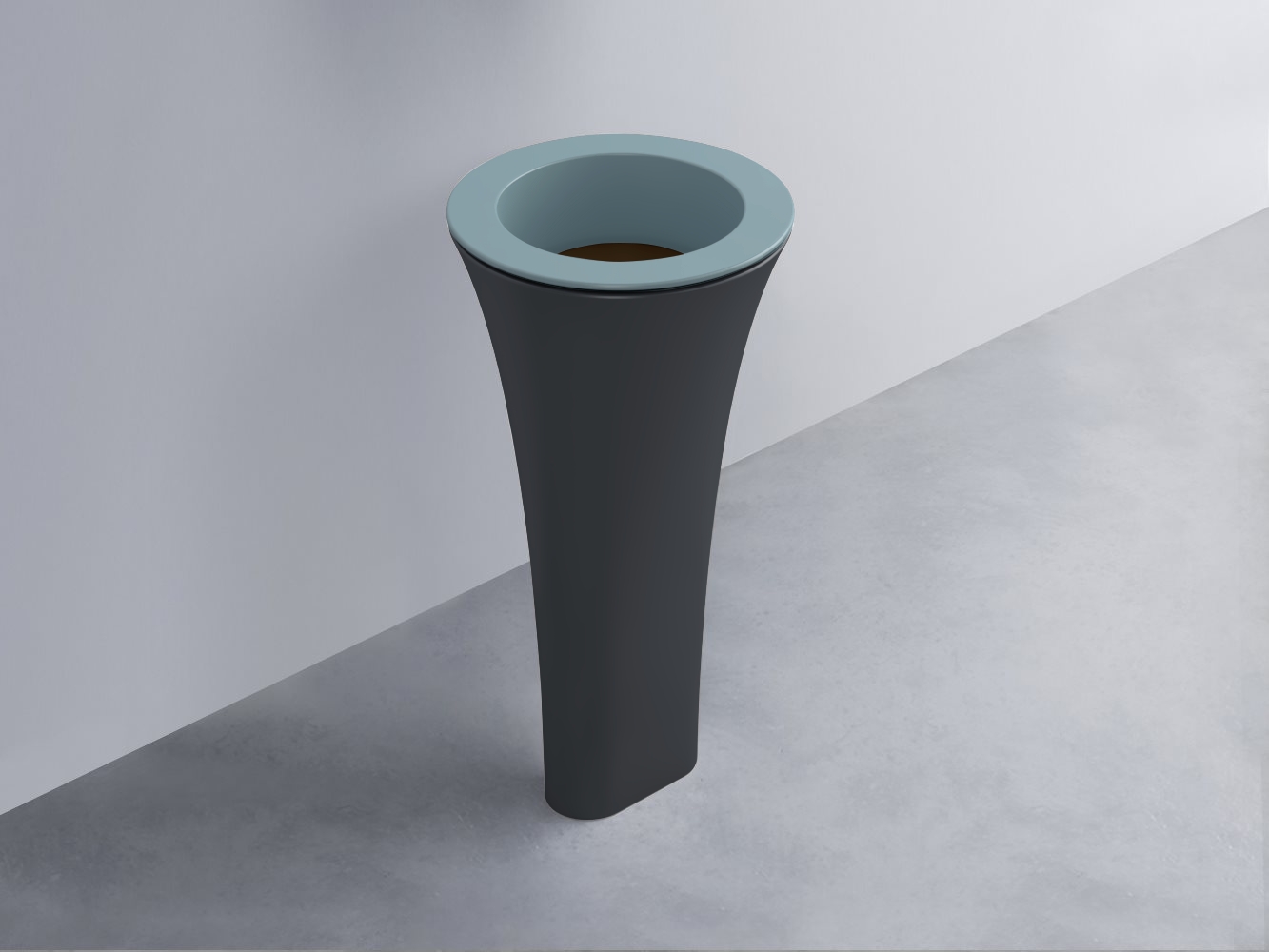 AMLA45-PL+AMPILT-CA+AMCOLT-BA Раковина Amedeo Tondo отдельностоящая cielo Enjoy + Amedeo Ceramica Cielo
