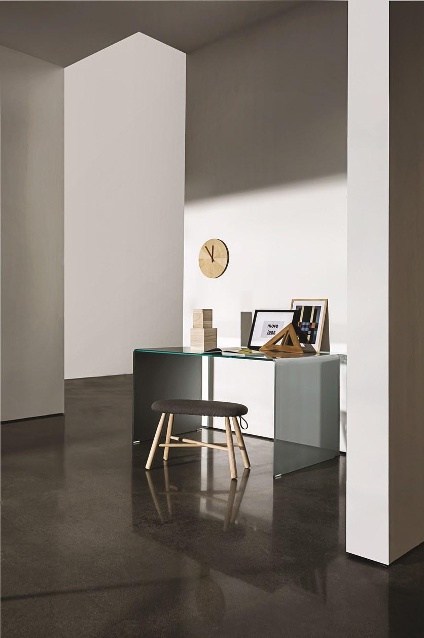 Sovet italia Прямоугольный стеклянный стол Bridge sun-id-1467801 - Вид №2