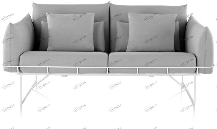 Herman Miller 2-местный тканевый диван Wireframe sun-id-1384038