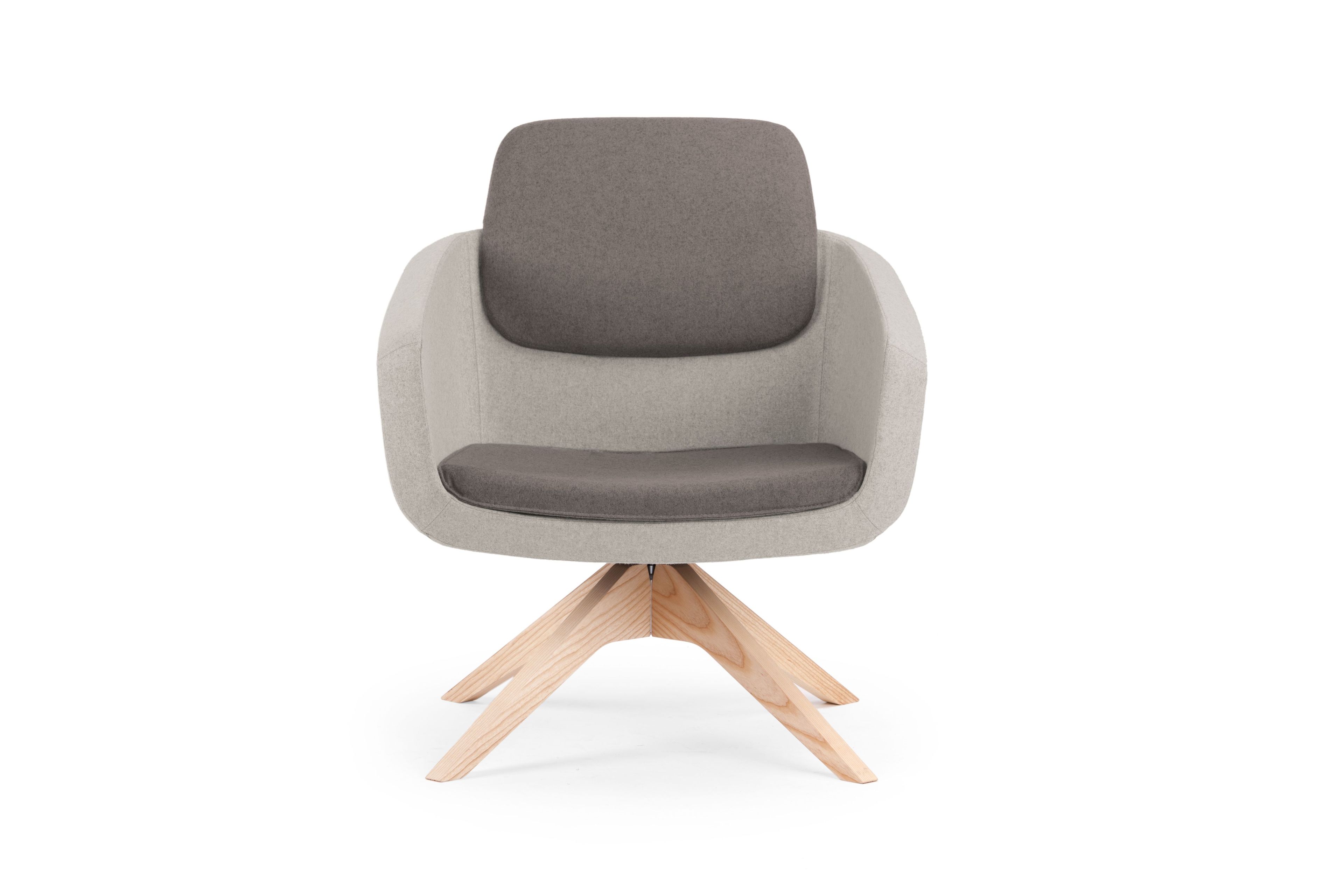 Тканевое кресло с подлокотниками True Design Arca ARCH-00008073