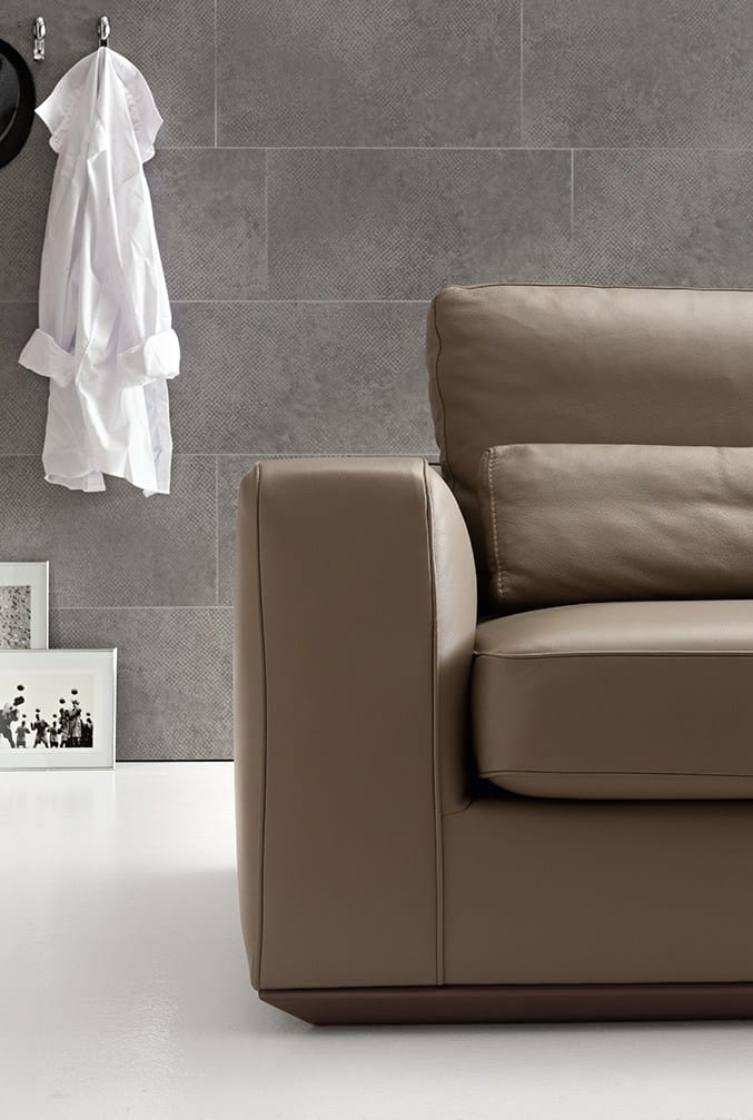 Кожаный угловой диван Ditre Italia LOMAN LEATHER ARCH-00004806 - Вид №9