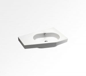 EXM80DSAB.CO Накладная раковина на столешницу  прямоугольная Ex.T Saturday