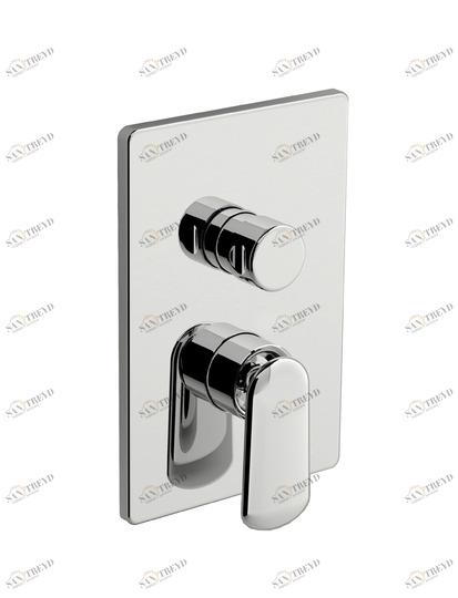 FIR Italia Наружная часть для встраиваемого настенного смесителя для душа  DYNAMICA 88 88.5017.8 