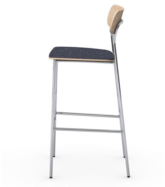 Vela Arredamenti Табурет из железа со спинкой Bistro Bistrò sun-id-1492637 - Вид №3