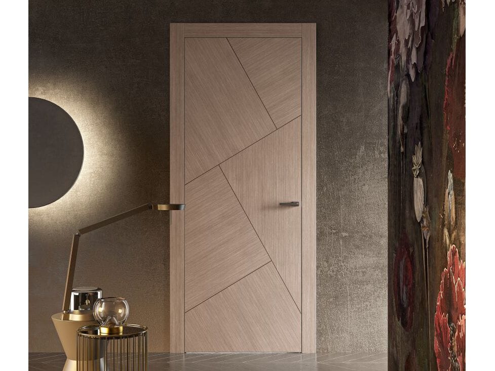 Распашная дверь из шпона Pail Serramenti INTARSIO MILANO ARCH-00141435