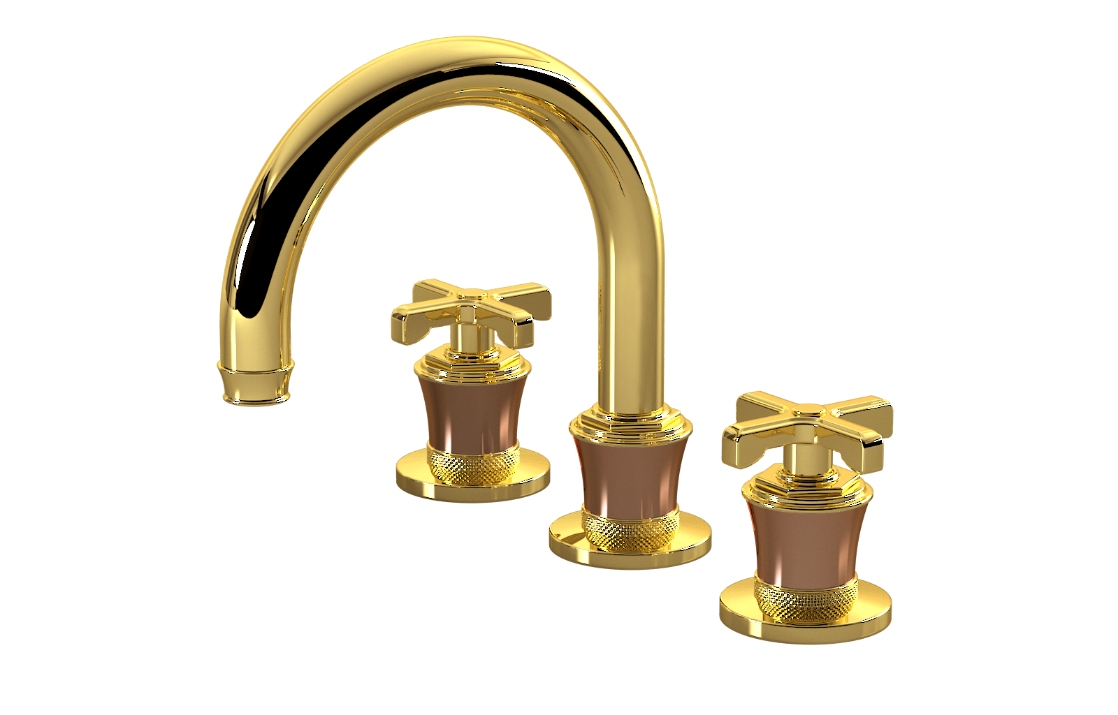 E-11612-R3RG-C20B-AU Смеситель для умывальника на 3 отвертия GRAFF Vignola