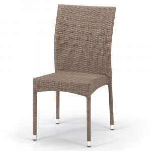 Y380B-W56 Light brown Плетеный стул Afina