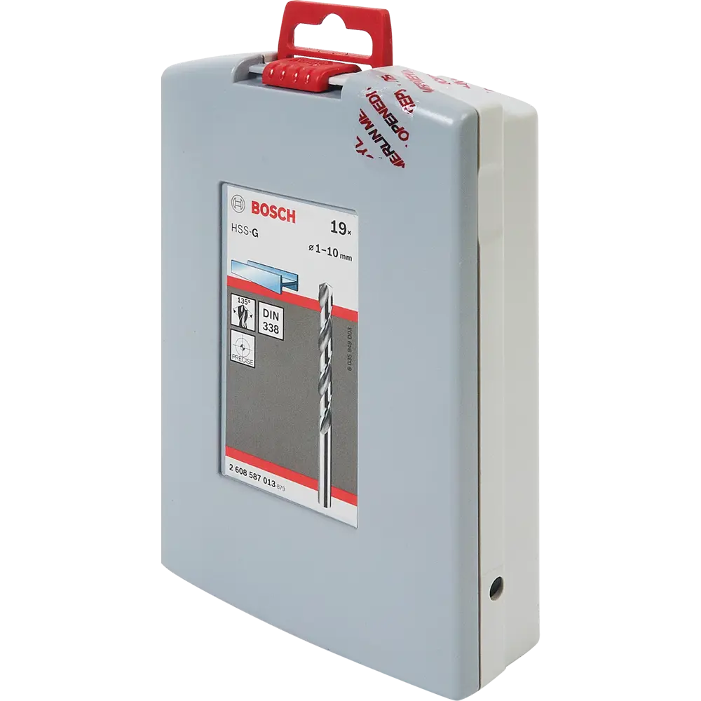 Набор свёрл по металлу Bosch 10x87 мм, 19 шт BOSCH PROFESSIONAL STLM-2198643 - Вид №3