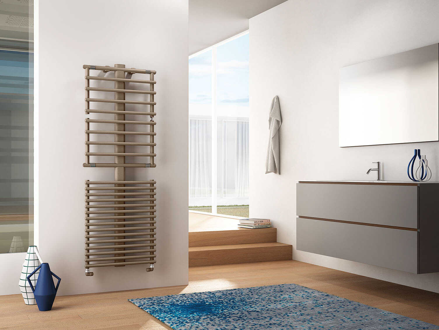 Настенный стальной радиатор для ванной комнаты Irsap Get Up ARCH-00116962